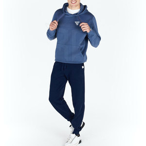 Chándal liso personalizado para hombre de algodón 100% de alta calidad al por mayor chándal de talla grande de entrenamiento deportivo transpirable para invierno - Product Image 2