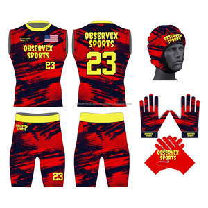 Uniforme Deportivo 7V7 para Hombre, Sublimado, Transpirable, Antibacterial, de Secado Rápido, Alta Calidad, Poliéster, Venta al Por Mayor, Nueva Llegada - Product Image 1