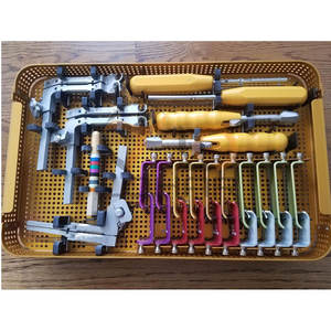 Juego de instrumentos de retractor Cervical de línea embellecedora de acero inoxidable, sistema de columna vertebral, juego de instrumentos de retractor Cervical de línea embellecedora - Product Image 4