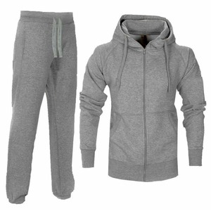 Ensemble de survêtement sportif pour homme, dernière conception personnalisée, en molleton de coton antibactérien à séchage rapide, avec pantalon de jogging uni - Product Image 3