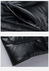 Vestes bouffantes unisexes à col montant avec logo d'équipe personnalisé Vêtements d'extérieur de sport de qualité supérieure Toile d'hiver réversible écologique en vrac - Product Image 4