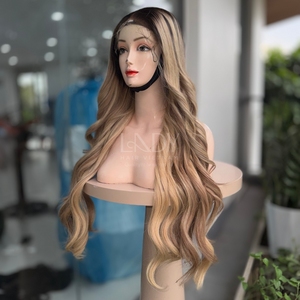 Perruque Lace Front Cheveux Humains Vietnamiens 100% Naturels de Qualité Supérieure, Cheveux Ondulés - Product Image 4