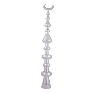 Minarets en laiton faits à la main de haute qualité artisanat arabe de Style religieux avec belle décoration en métal fini nickel - Product Image 5