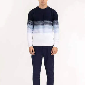 Sweat-shirts pour hommes de qualité supérieure, design simple, vêtements décontractés, col rond, poignets côtelés, manches longues, sweat-shirts pour hommes - Product Image 3