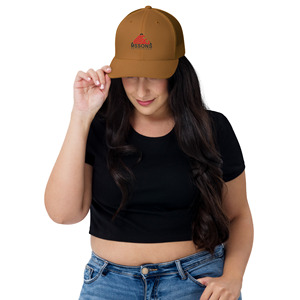 Casquette de camionneur personnalisée casquette Snapback réglable casquette brodée impression de logo OEM marque privée en vrac mode chapeaux - Product Image 5