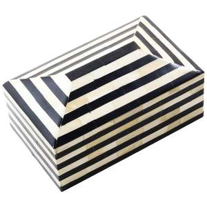 Conteneur de marchandises de maison Boîte de rangement en bois de finition naturelle Boîte rectangulaire décorative de bijoux Boîte-cadeau décorative Marchandises de maison - Product Image 2