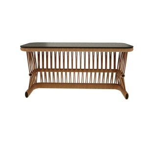 TABLE BASSE AVEC HPL/TECK BOIS (LCO/057/009) - Product Image 3