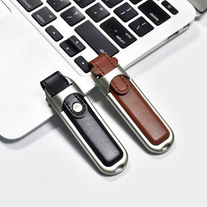 Chiavetta Usb promozionale in pelle chiavetta Usb da 16gb 1gb 2gb 4gb 8gb 32gb 64gb 128gb Pendrive - Product Image 6