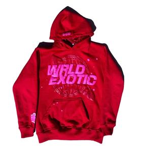 Streetwear Cropped Hoodie Men Custom Logo Cotton <b>French</b> Terry Fleece Raw Hem Puff Printing Hoodie - Product Image 1