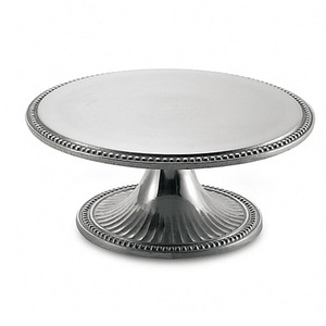 Soporte de pastel de metal con cristales colgantes Forma redonda Soporte de pastel de diseñador decorativo Calidad premium de la India - Product Image 6