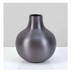 Designer Aluminium Silver Beautiful <b>Vase</b> Premium Handmade <b>Decorative</b> Pot Perfect For Modern And Traditional Homes - Product Image 3