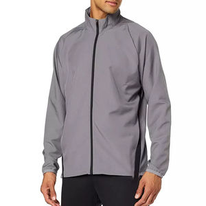 Chaqueta Cortavientos Personalizada para Hombre, Fabricante de Chaquetas Personalizadas, Chaqueta Negra Gruesa con Cremallera para Exteriores, Chaqueta Soft Shell para Hombre - Product Image 6