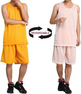 Camiseta de baloncesto Reversible sublimada de poliéster 100% para hombre, camiseta de hombre en blanco, uniforme de equipo, camisetas de baloncesto personalizadas - Product Image 2