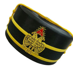 Masonic 32 Degree With Gold Bullion Eagle With Gold Braid Around the Hat and <b>Plastic</b> <b>Sheet</b> Around the Hat and Cord With 2 Botton - Product Image 3