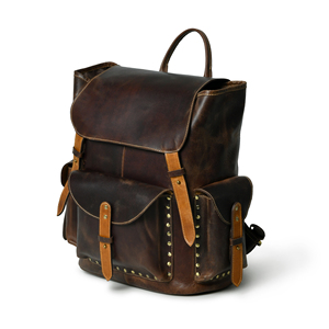 Sac à dos en cuir personnalisé écologique disponible à prix compétitif depuis l'Inde - Product Image 3