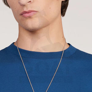 Camisetas de Manga Corta para Hombre, Cuello Redondo, Diseño Personalizado, Poliéster/Algodón Resistente, Alta Calidad, Bordadas, Estilo Casual - Product Image 5