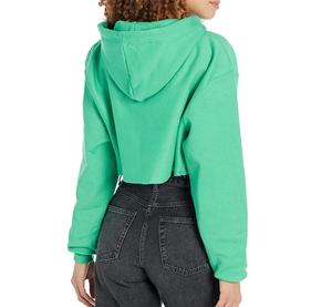 Simple women hoodie pullover style long sleeve cozy design made with soft fabric and drawstring hood for daily casual outfits - Product Image 3