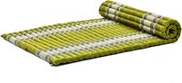 Colchón Plegable de Piso Futón Japonés Enrollable Tatami Tríptico Cama de Invitados Colchoneta de Camping y para Masaje Tailandés