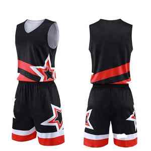 Uniforme de baloncesto personalizado tejido de malla de poliéster transpirable ligero Jersey sin mangas de secado rápido - Product Image 4