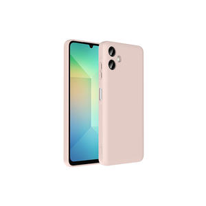 Coque de téléphone en silicone rose antichoc pour Samsung Galaxy A06 A53 avec protection de l'appareil photo, porte-cartes, coque de vente au détail - Product Image 1