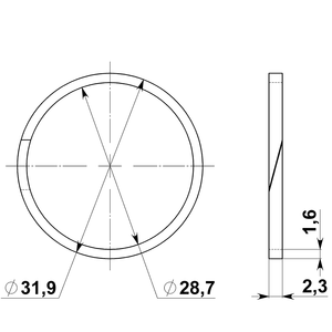 PRTO01 ซีลริงสำหรับโตโยต้า/เล็กซัส U760E; U660E - Product Image 2