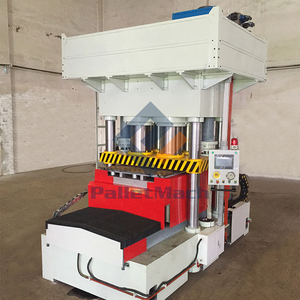 Prensa hidráulica estándar de Europa, máquina de moldes de palés de madera, máquina de palés prensada de madera completamente automática, precio - Product Image 2