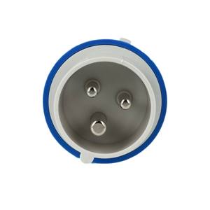 Spina e presa mobile blu industriale 2P + T 16A monofase 220V IP44 GW60004H - Product Image 5
