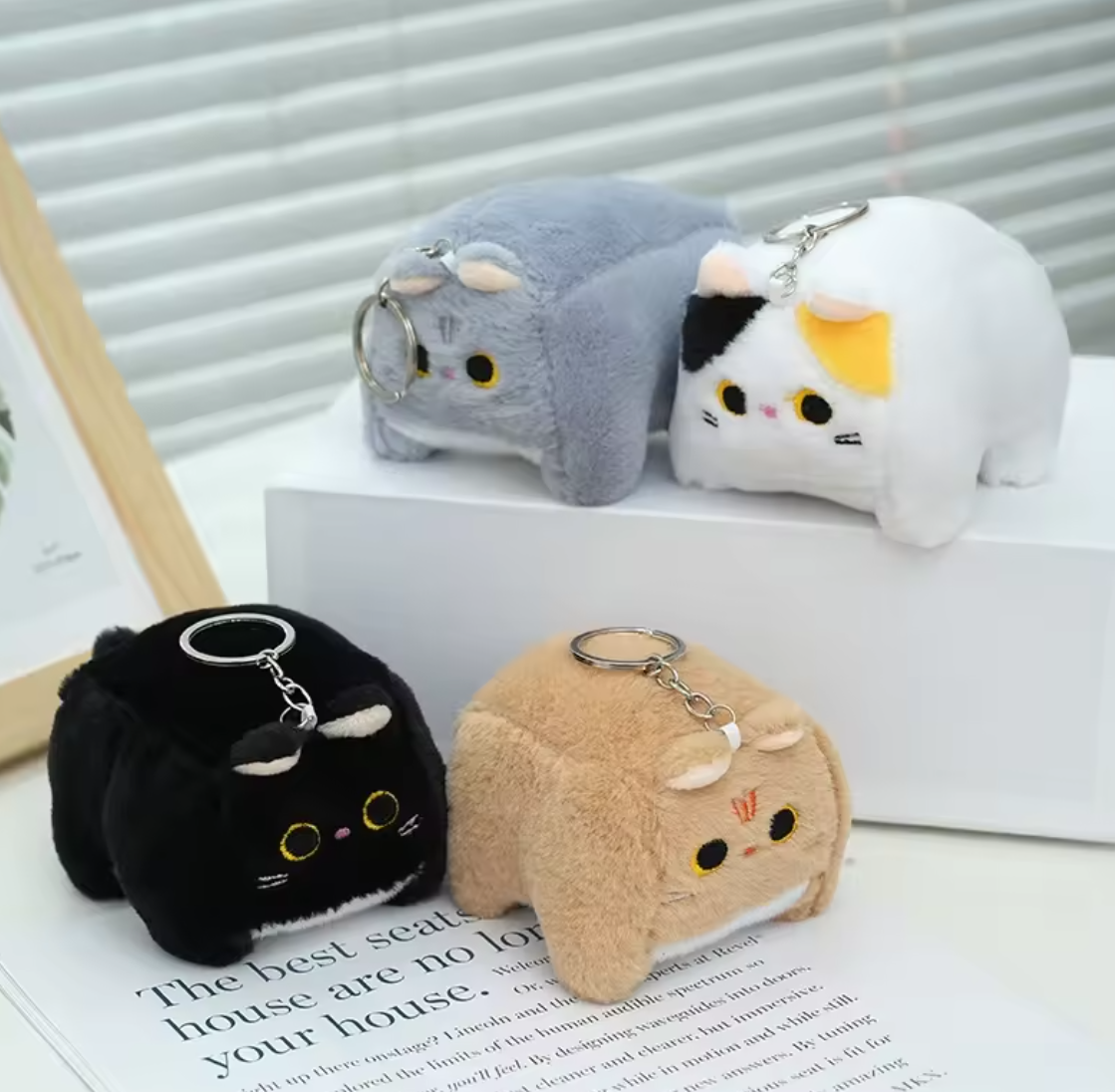 Portachiavi Gatto Nero In Peluche 8cm – Morbido, Simpatico E Perfetto Per Halloween - 4