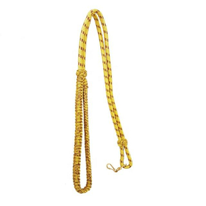 OEM Uniform Lanyard Sustainable Security Officer Uniform Whistle <b>Cord</b> Lanyard Wholesale Ceremonial Officer Uniform Lanyard <b>Cord</b> - Product Image 6