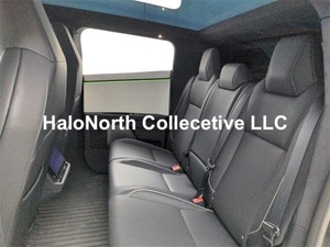 2024 Tesla Cyber รถบรรทุกไฟฟ้ากระบะรถบรรทุก AWD มอเตอร์ขับเคลื่อนเดี่ยวที่นั่งหนังแบตเตอรี่ลิเธียมสีดำภายในยาง R20 - Product Image 6