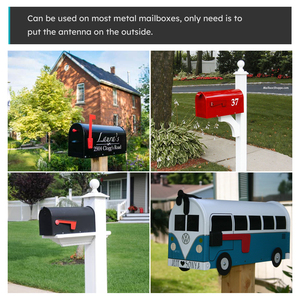 Long Range Wireless Alarm System with Mailbox Sensor <strong>Base</strong> Station &amp; Alert for Mail Delivery <strong>Security</strong> &amp; Protection Product - Product Image 5