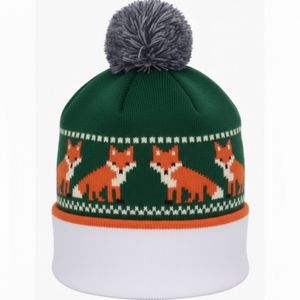 Gorros de Invierno Tejidos Personalizados para Hombre, de Spandex y Algodón, Cálidos, con Logotipo Bordado, Estilo Camuflaje, para Playa, Jacquard 2026 - Product Image 4