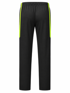 Men Unisex Tracksuit <b>Set</b> Full Zip Jacket Jogger Pants Contrast Stripe Sportswear Custom Logo Winter Wear - Product Image 6