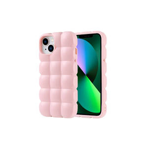 Coque en silicone souple et brillante Netzy pour iPhone 14, 14 Plus et 7 Plus, coque arrière liquide souple, antichoc, lilas - Product Image 2