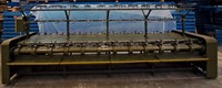 Machine textile motorisée à double tête manuelle Colleoni pour bobinage, 30 broches, 4 têtes, pour soie, 400V, 1.5kW, 600kg