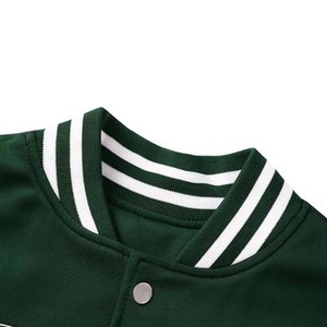 Vestes de baseball varsity à manches longues sur mesure, fabriquées en usine, en toile enduite, coupe ajustée, impression par sublimation personnalisée, pour hommes - Product Image 4