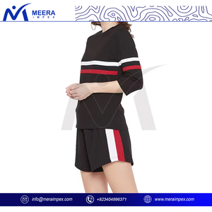 Conjunto doble de terciopelo para mujer con top con cuello en V y pantalones de pierna ancha-Lujoso y cómodo para eventos formales y fiestas - Product Image 3
