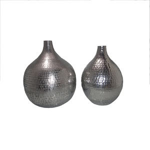 Wedding Table Centerpieces Metal Flower <b>Vases</b> Hot Sale Antique Finishing Flower <b>Vase</b> Best Selling Custom Design Flower <b>Vase</b> - Product Image 3