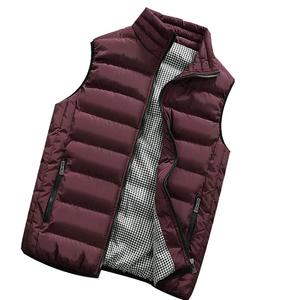 Veste matelassée sans manches légère de style décontracté à col montant et fermeture éclair pour hommes et femmes, veste rembourrée élégante à capuche pour l'extérieur - Product Image 6