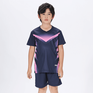 Di alta qualità all'ingrosso all'ingrosso leggero in poliestere 100% girocollo da calcio uniforme da calcio tuta traspirante - Product Image 6