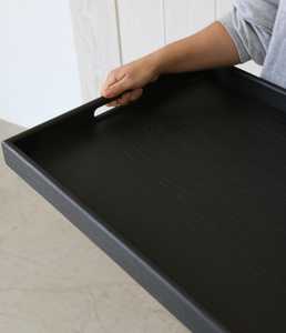 Vente en gros de plateau de service en bois de ferme de qualité unique TAQI CRAFT avec poignées en métal - Product Image 5