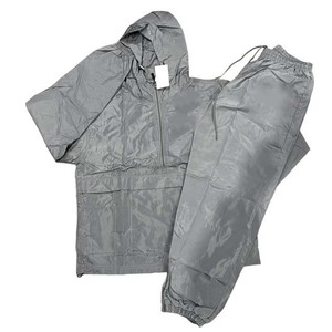 Ensemble de vêtements de sport décontractés d'hiver pour hommes OEM Sweats à capuche en polyester et pantalons de survêtement coupe-vent Techniques imprimées grande taille - Product Image 6