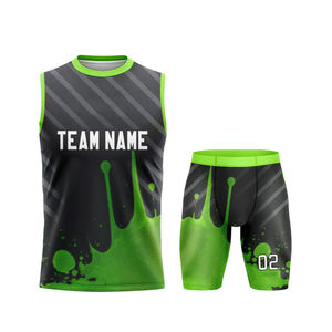 Uniformes de Fútbol 7v7 Sublimados al por Mayor, sin Mangas, para Adultos, 100% Poliéster, Cómodos, Servicio OEM - Product Image 3