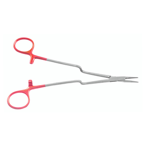 Pince de chirurgie Debakey de haute qualité poignée de conception incurvée de 8 pouces pince porte-aiguille à motif lourd en acier allemand - Product Image 3