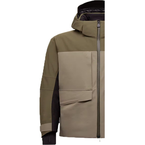 Vestes de ski pour hommes à capuche chauffantes coupe-vent imperméables à fermeture éclair de qualité supérieure à la vente chaude Taille plus Softshell 10 000 mm Snowboard Extérieur - Product Image 6
