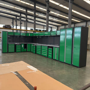 ओम भारी शुल्क इस्पात उपकरण कैबिनेट मॉड्यूलर गैराज भंडारण वाटरप्रूफ और पोर्टेबल डिजाइन भार क्षमता के साथ - Product Image 2