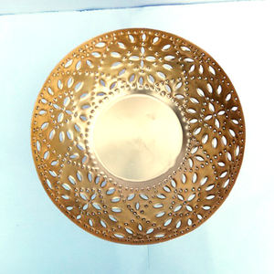 Bol à fruits au design classique en aluminium argenté de haute qualité pour hôtel et restaurant à la maison en gros - Product Image 5