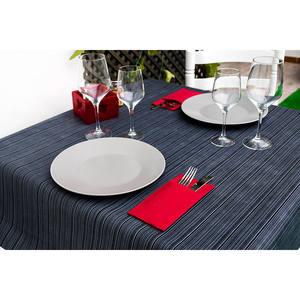 Rotolo di Tovaglia Stampata Base Nera 1,20x50m Novotex TNT B2B - Product Image 1