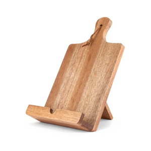 Vente en gros de support de livre de cuisine en bois d'acacia support de livre de cuisine pour comptoir de restaurant vaisselle fabriquée au Vietnam - Product Image 3