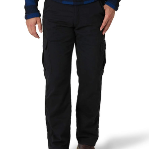 Men's High Cotton Ripstop <b>Cargo</b> <b>Work</b> <b>Pants</b>-Big Tall Construction Utility Safety Trousers Embroidered Techniques OEM Service - Product Image 1